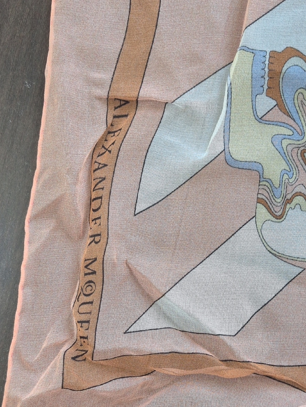 Alexander McQueen, All saints, Harrods Three-Scarf Bundle - Picture 5 of 13